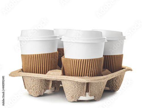 Multiple disposable coffee ...