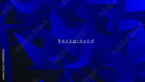 Free rebel object blue background with copy space for text. Modern template design for covers, brochures, web banners and magazines.