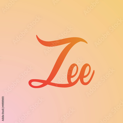 Creative modern new zee logo template design photo