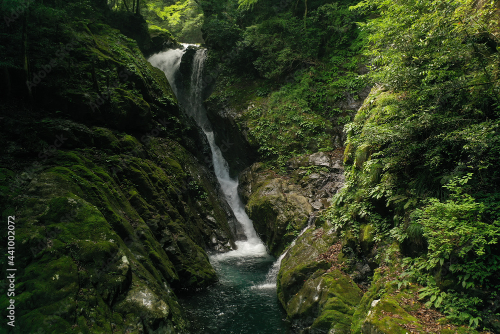 徳島県海陽町 轟九十九滝 船滝 徳島県海陽町 轟九十九滝 船滝