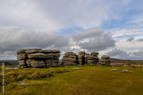 Obraz na płótnie Dartmoor National Park in England w salonie