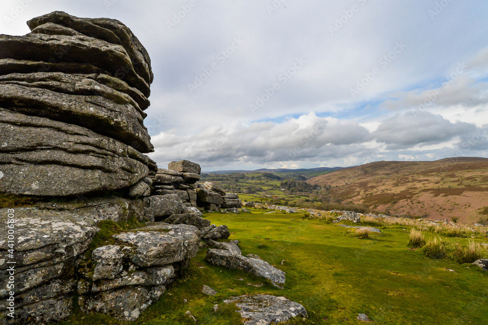 Dartmoor National Park in England