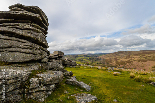 Obraz na płótnie Dartmoor National Park in England w salonie