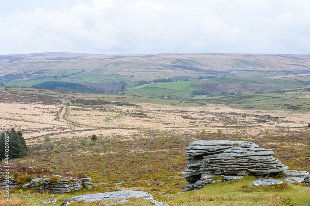 Dartmoor National Park in England