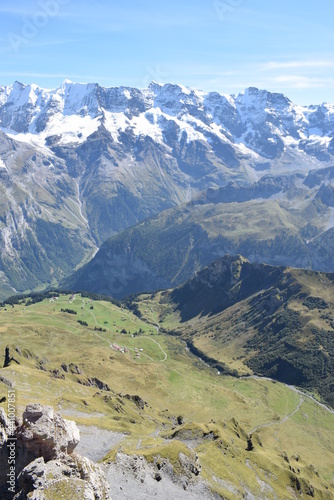 view from the top of the mountain