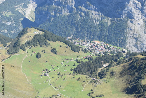 view from the top of the mountain