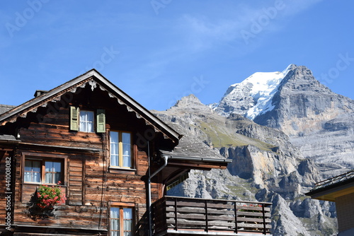 house in the mountains