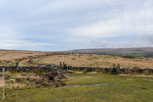 Obraz na płótnie Dartmoor National Park in England w salonie