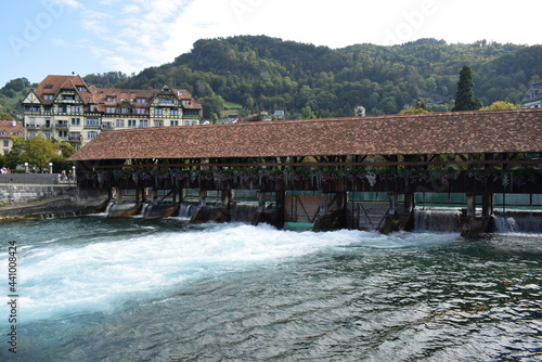 bridge over the town canal