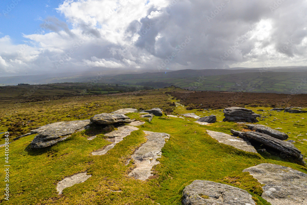 Dartmoor National Park in England