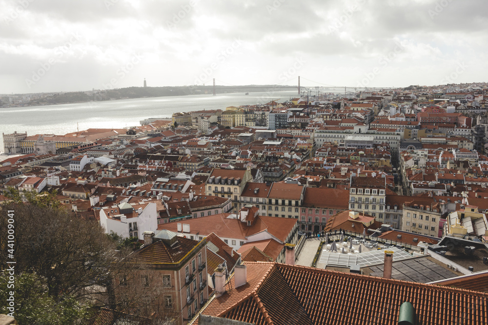 Vista de Lisboa castelo de são jorge