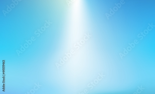 Blue sky gradient. Soft blur graphic. Abstract pastel background. Vector illustration.