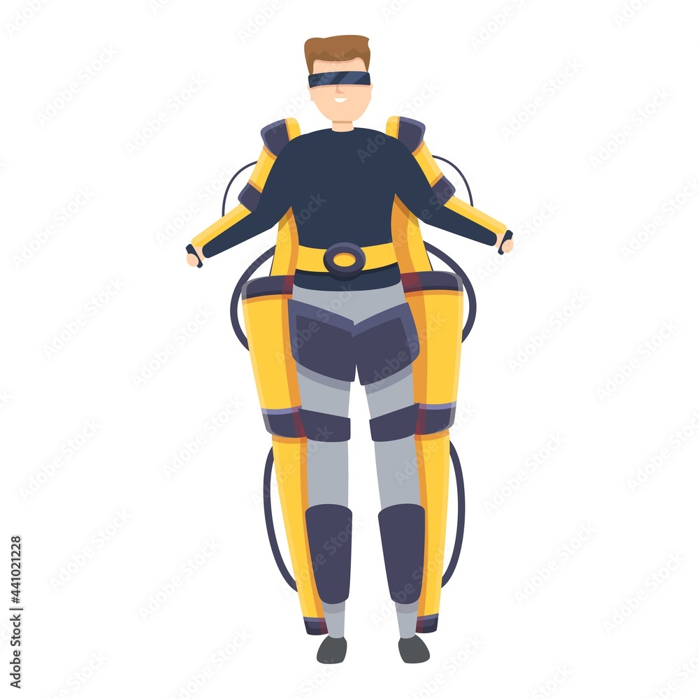 Required exoskeleton icon. Cartoon of Required exoskeleton vector icon for web design isolated on white background
