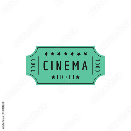 CINEMA TICKET GREEN