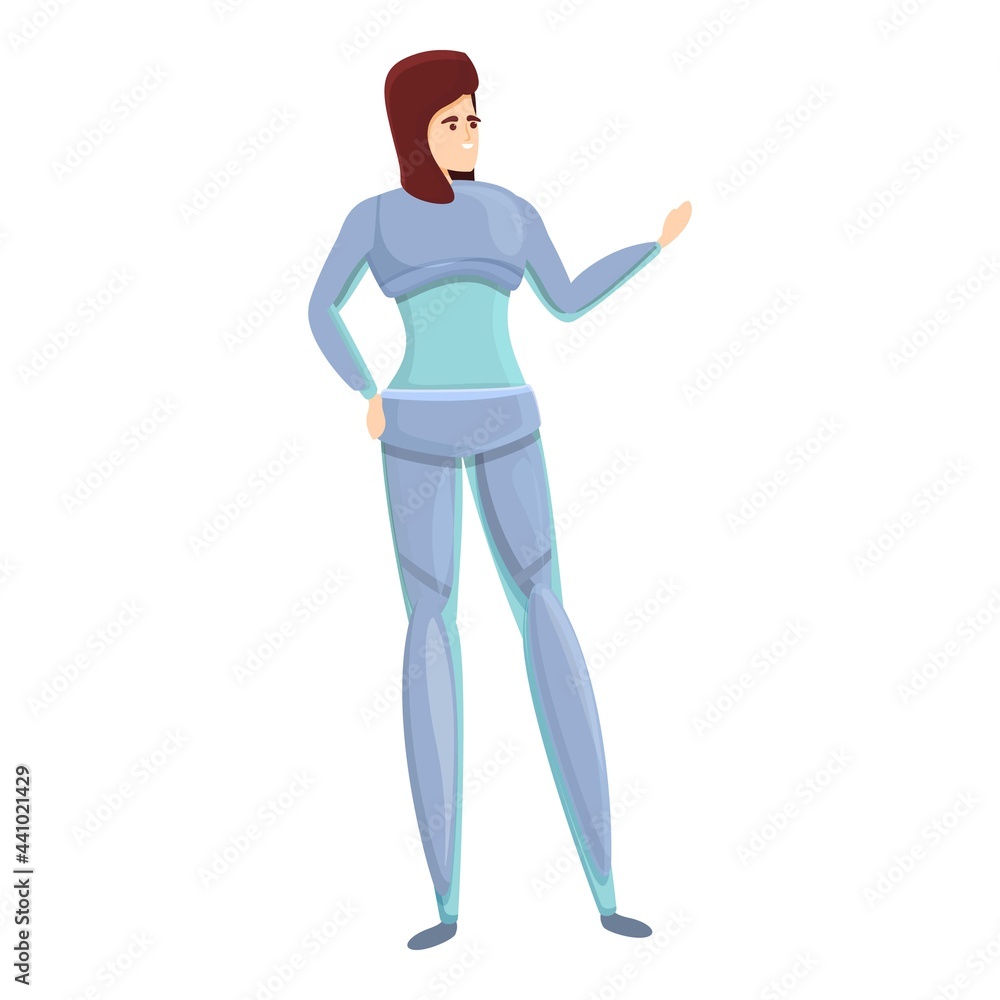 Smart exoskeleton icon. Cartoon of Smart exoskeleton vector icon for web design isolated on white background Smart exoskeleton icon. Cartoon of Smart exoskeleton vector icon for web design isolated on white background