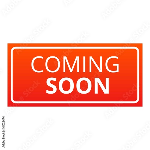 Coming soon specimen icon. Cartoon of Coming soon specimen vector icon for web design isolated on white background
