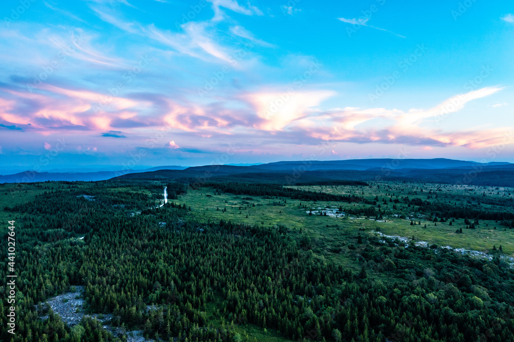 Dolly Sods at sunset