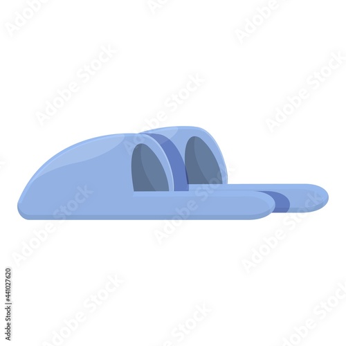 Cute slippers icon. Cartoon of Cute slippers vector icon for web design isolated on white background