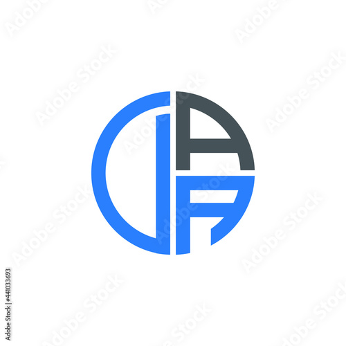 DAA logo DAA icon DAA vector DAA monogram DAA letter DAA minimalist DAA triangle DAA hexagon Unique modern flat abstract logo design 