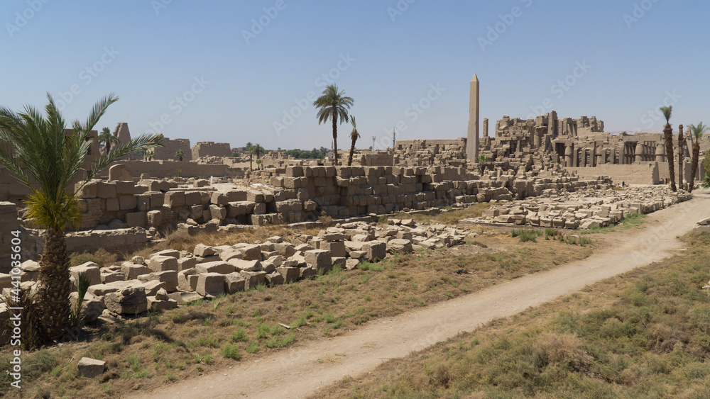 Precinct of Amun-Re in Karnak temple complex, Egypt