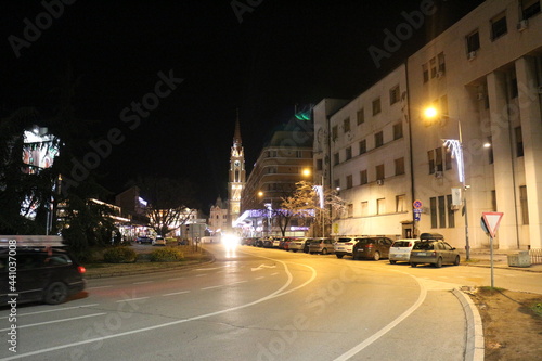 night traffic in the city © Zilan