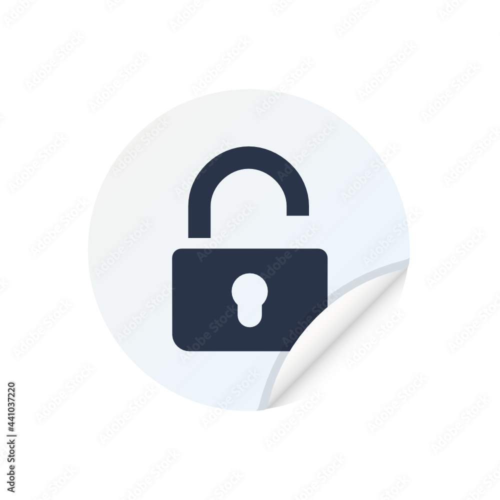 Open Lock - Sticker Open Lock - Sticker