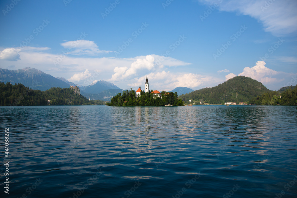 Lake Bled Slovenia Horizontal