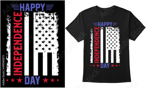 Happy Independence Day Quote Design For T-shirt, Banner, Poster, Mug, etc