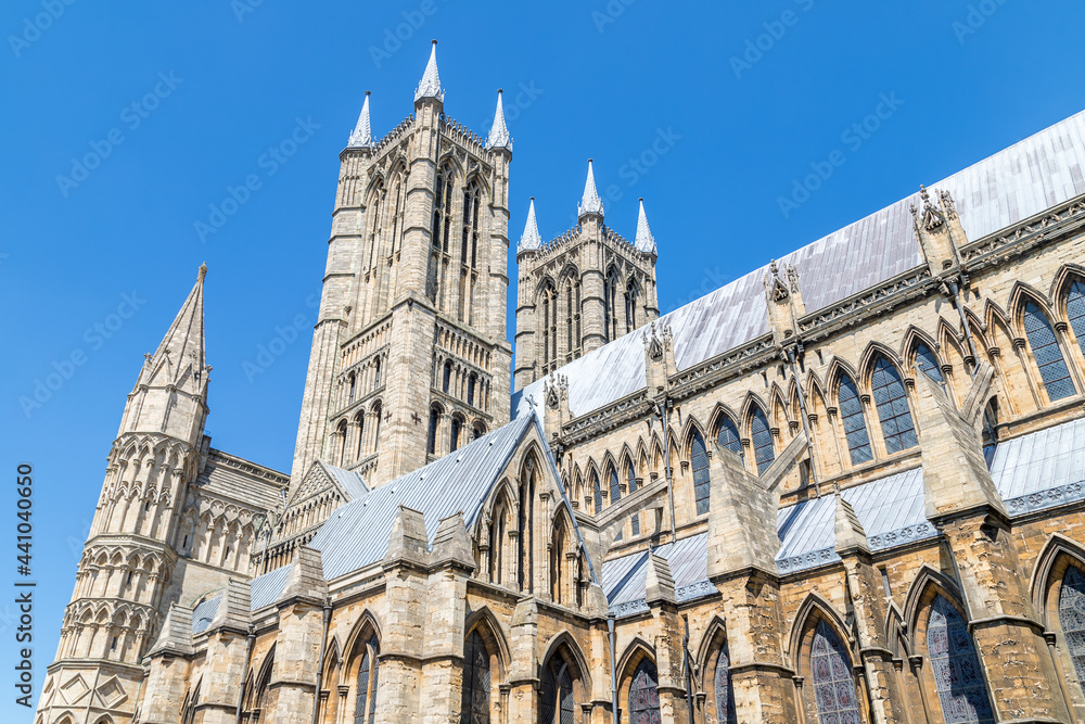 Stunning architecture on Lincoln cathedral