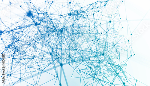 Fototapeta Naklejka Na Ścianę i Meble -  sfondo, connessioni, network,  