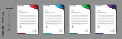 Business Letterhead Design Print Ready Fully Editable Template