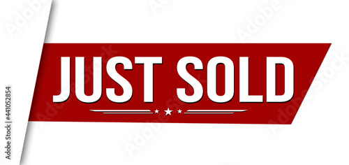 Just sold banner design
