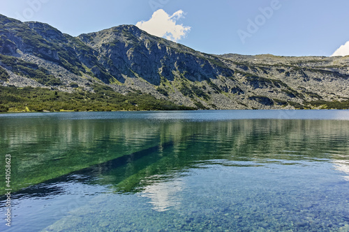 Landscape of Stinky Lake  Rila mountain  Bulgaria