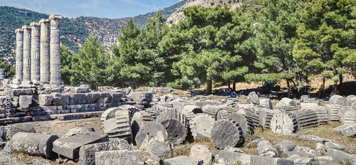 Priene ruins photo