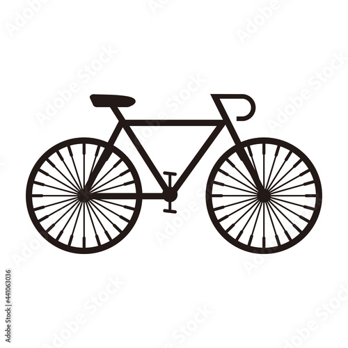 bicycle vector icon logo design
