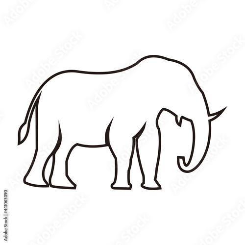 Elephant icon vector illustration design © ZAHDA_08