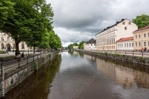Downtown Uppsala, Sweden © Argun Konuk