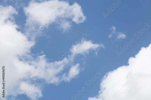 Sky blue background. Sky cloud clear.