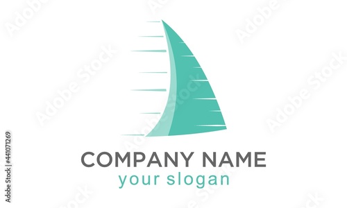 sail logo design vector for your company