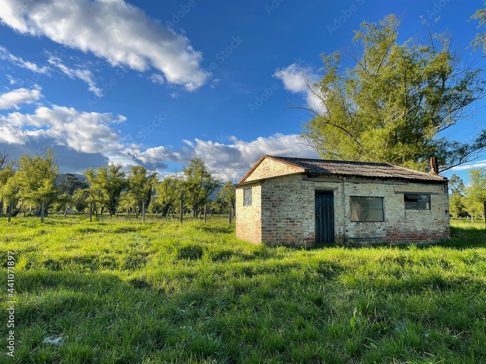 Obraz premium old village house