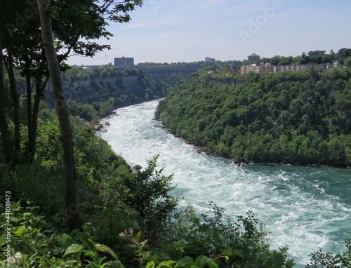 Rapids in Whirlpool State Park, New York