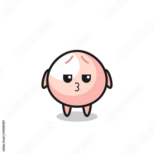 Wallpaper Mural the bored expression of cute meatbun characters Torontodigital.ca