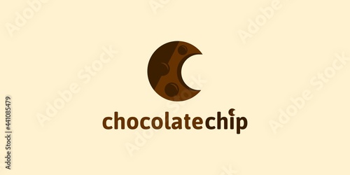 creative chocolate chip logo 
