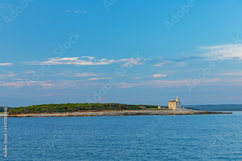 cape Peneda with lighthouse in Croatia