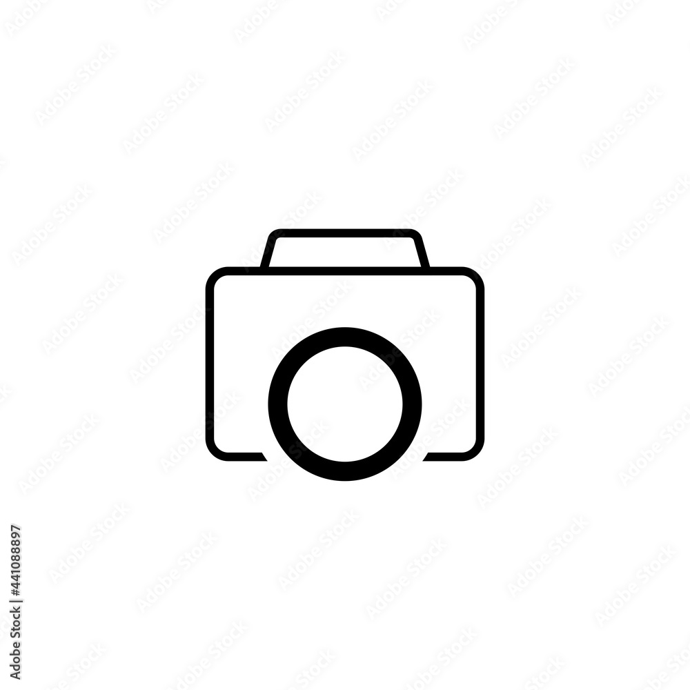camera flat icon vector illustration camera flat icon vector illustration