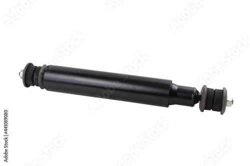 truck shock absorbers isolated on a white background