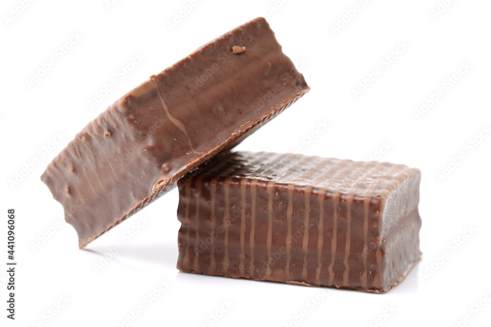chocolate cake on white background chocolate cake on white background