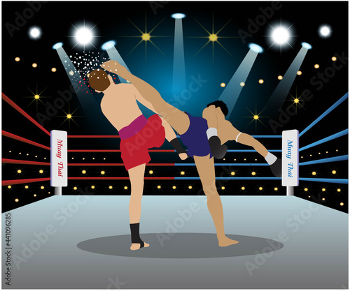 Muay Thai Fighting