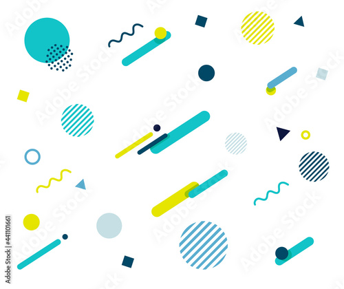 タイトル背景に使える幾何学模様／バナー背景