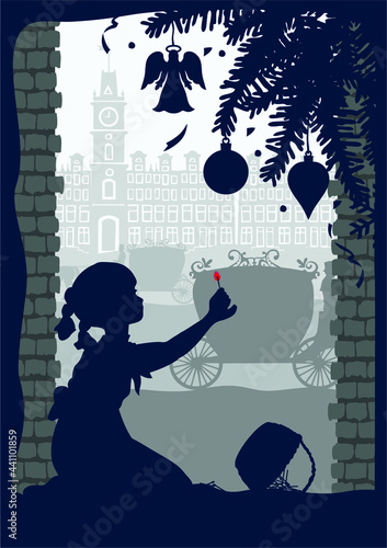 Illustrations on the theme of the fairy tale 